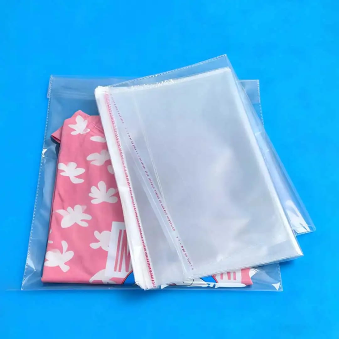 Custom printed garment polybags